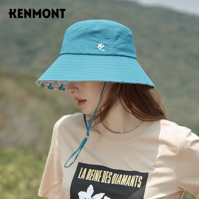 卡蒙渔夫帽夏季薄款折叠防晒太阳帽日系短檐遮阳帽女防紫外线盆帽