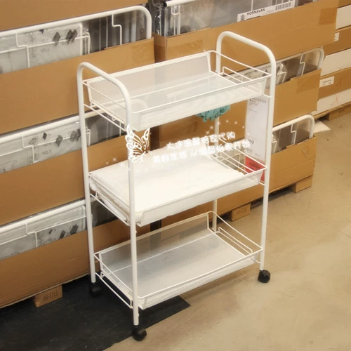 Теплый ikea ikea honavifen толкает полку для ванной комнаты, тележки для ванной, хранение автомобиля по уходу за собой бесплатная доставка