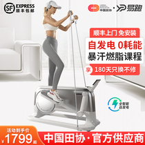Easy Run Self Power Generation Elliptical Machine Home Fitness Space Walk Instrument Indoor Small Super Silent Mountaineering Machine Small Elephant UU