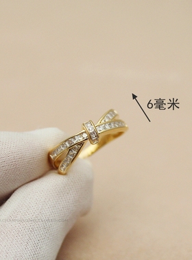 轻奢浪漫镀14k真金立体质感戒指