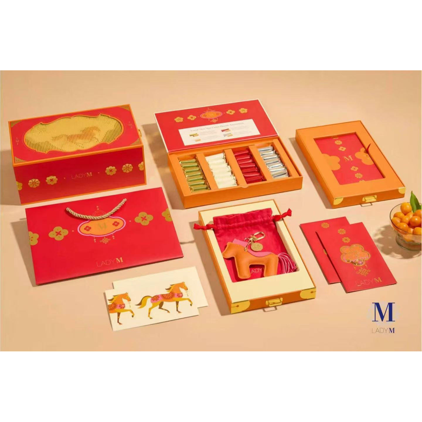 ladym春节礼盒迷你脆卷饼干lady m新年礼盒上海代购,淘宝优惠券,粉丝福利购,淘宝优惠卷