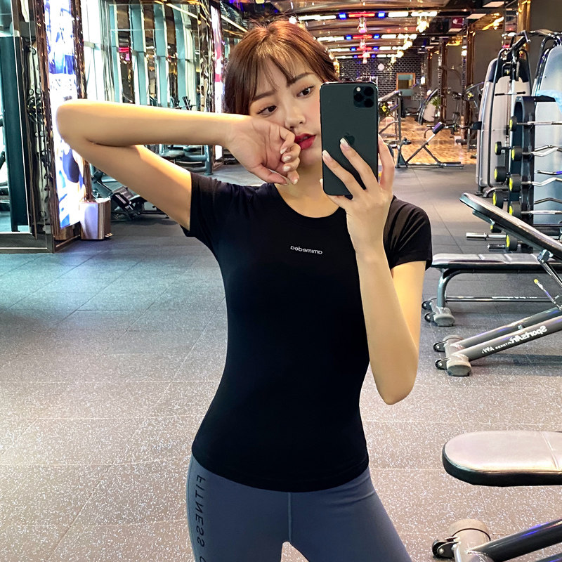 岚纹性感紧身运动上衣女网红瑜伽服 岚纹健身衣