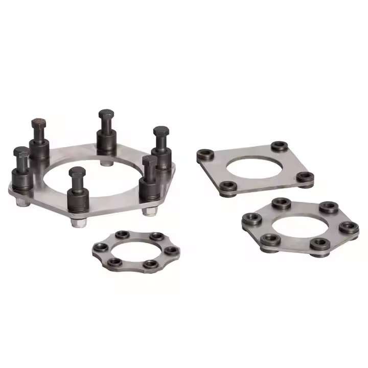 定制304不锈钢联轴器膜片组多孔弹性联轴器膜片大扭矩联轴器螺栓 - 图2