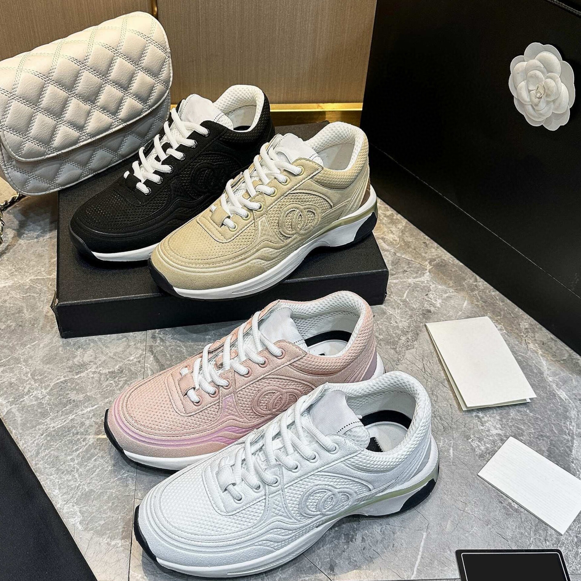 2026春季小香风银角大王休闲网面运动鞋女厚底增高透气老爹鞋女鞋,淘宝优惠券,粉丝福利购,淘宝优惠卷