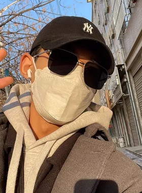 飞行员方框偏光防紫外线墨镜