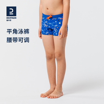 Di Cannon Childrens swimsuit boy swimming trunks CUHK Tong Ping Kok Anti Chlorine Swimming Shorts Baby Comfort Fashion IVA1