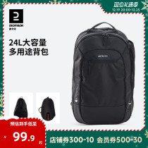 Diklennon tennis bag badminton bag Backpack Racket Bag Racket double shoulder Large-capacity sports bag Bag TAJ5