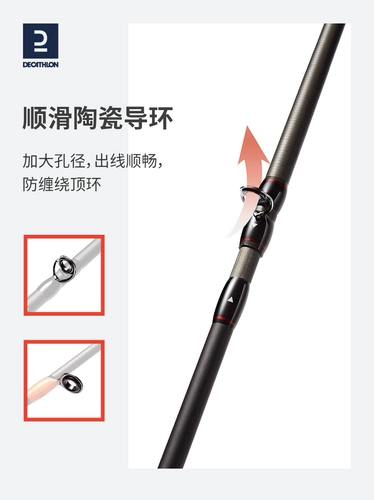 Decathlon Luya stord Полный комплект прямой ручки Дистанционные выстрелы из ручки морского полюса, рыбалка для капли воды Ovfi