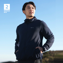 Di Cannon breathable sunscreen men sun protection light and thin outdoor summer jacket anti-ultraviolet shirt sunscreen for female ODH