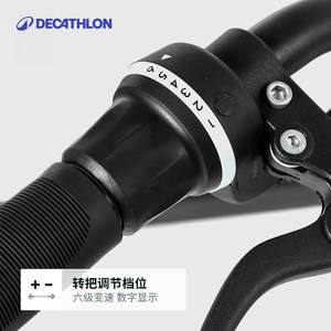 迪卡侬RIVERSIDE100公路旅行通勤女士款男式自行车OVB1