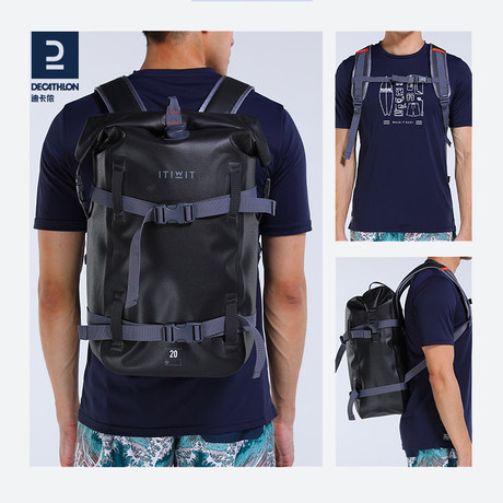 decathlon waterproof backpack