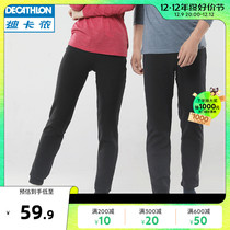 Di Camon Grip Suede Pants Outdoor Warm Pants Men Thickened Womens Liner Suede Pants Wear Sports Plus Suede Pants ODSF