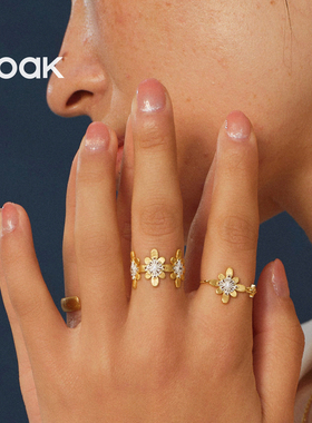 OOAKS925银可抽拉调节女戒