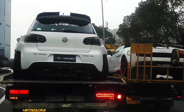 KFC exhaust car modification waterproof sticker