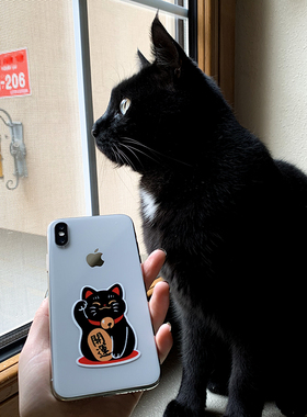 BlackToo黑猫贴纸防水