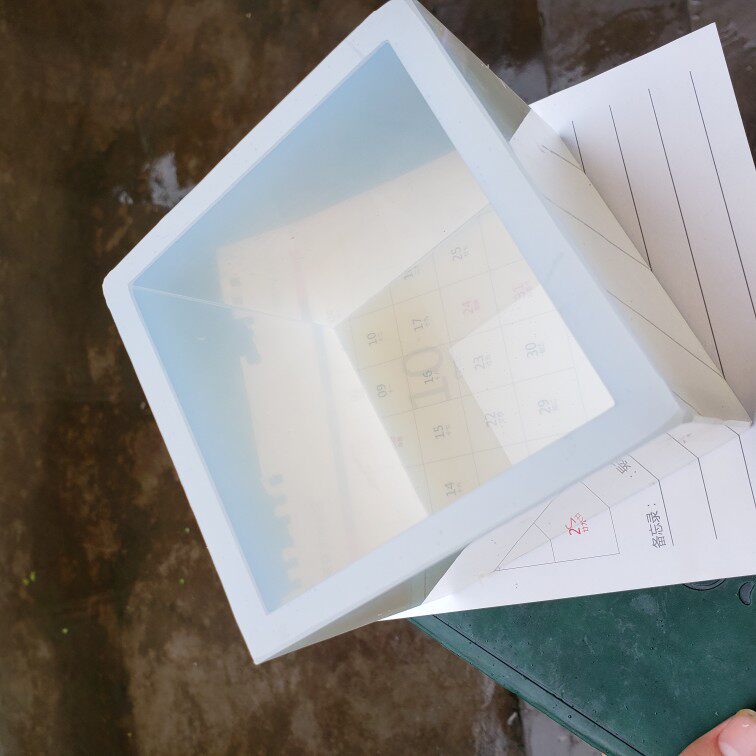 diy镜面大型滴胶正方形正方体 8cm 10边长12厘米硅胶模具干花标本