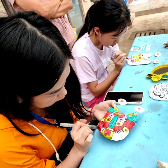 非遗工艺品DIY手工材料包凤翔泥塑小挂虎空白胚美术幼儿学生教学