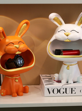 入户门口玄关装饰品钥匙收纳摆件