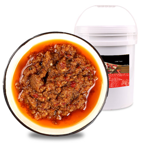 XO酱火锅蘸料商用火锅酱料干贝瑶柱海鲜调料调料炒菜料虾仔大桶装 - 图0