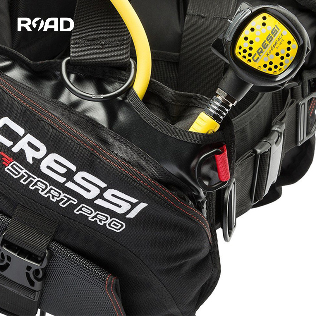 Cressi Start Pro 潜水浮力控制器水肺背囊夹克款入门款调节器BCD - 图0