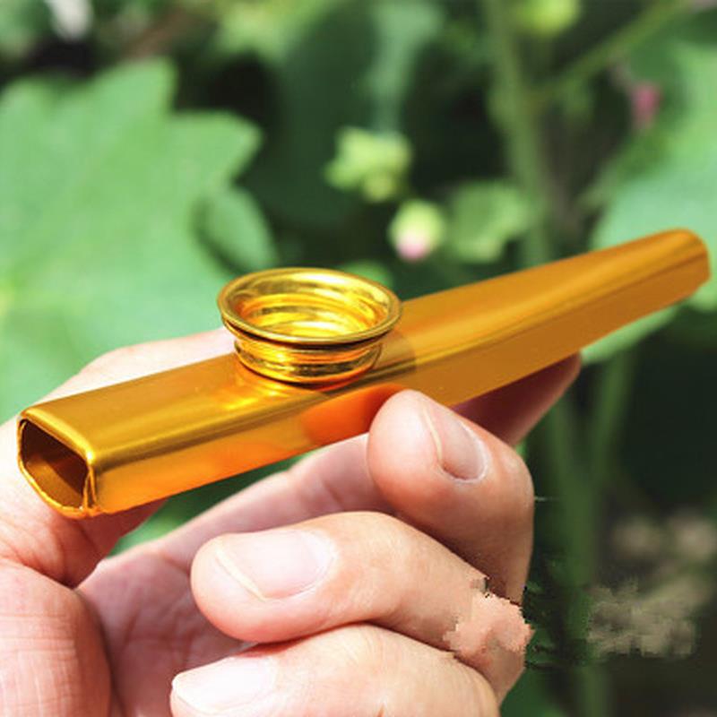 Metal Kazoos Musical Instruments Flutes Diaphragm Mouth Kazo - 图2