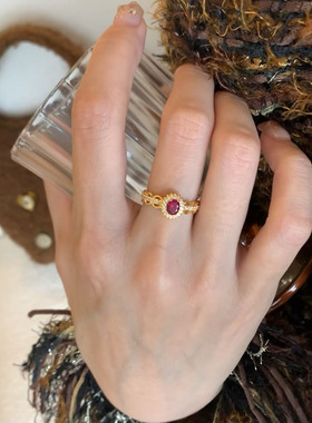 镀925银新品年新款vintage中古风