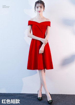 魅影纱丽时尚名媛新款宴会小晚礼服 魅影纱丽礼服/晚装