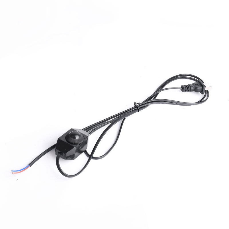 AC220V交流风机风扇调速电源线 220V调速器开关连接线插头线1.8米,淘宝优惠券,粉丝福利购,淘宝优惠卷