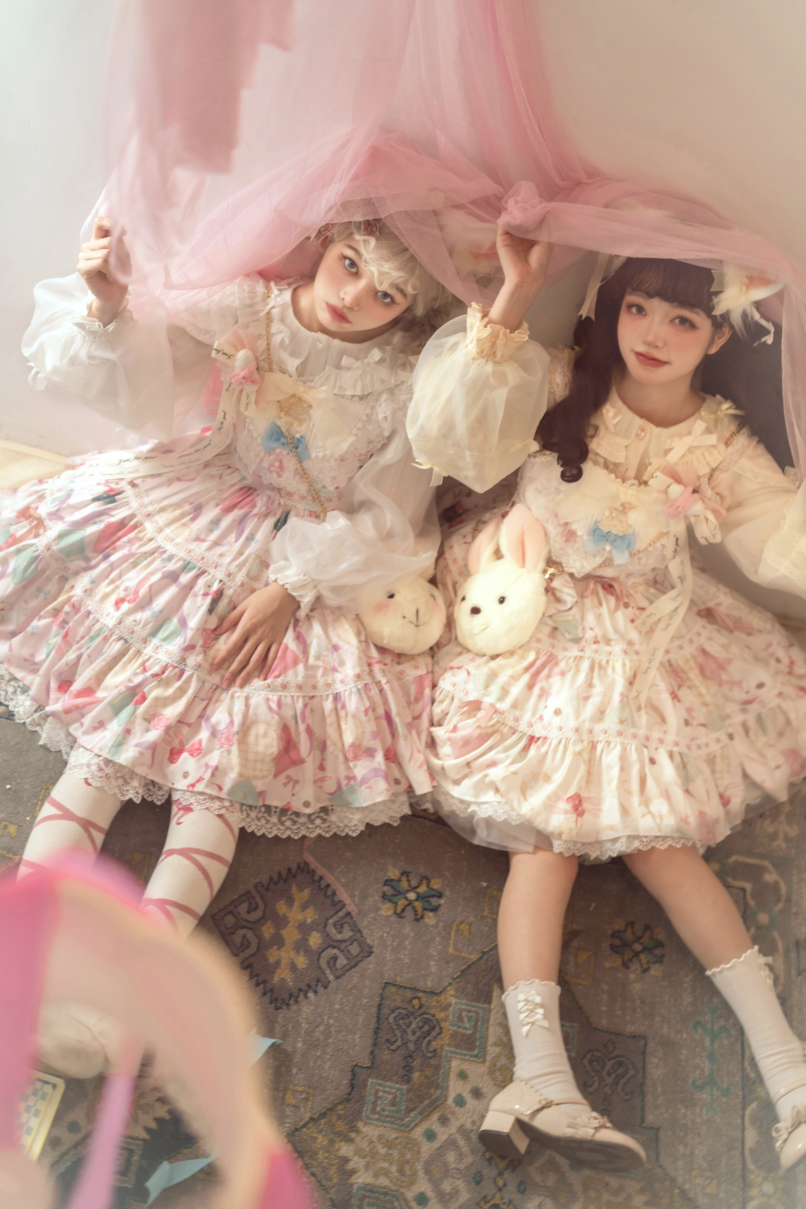 *现货*Dream&Doll 兔子匣JSK 可爱甜呲 梦境人偶LOLITA - 图2