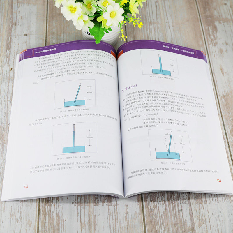 Scratch物理创意编程清华社罗文文 Scratch+物理的创意编程教案在学习物理和编程或对物理和编程感兴趣的青少年阅读图书籍_虎窝淘