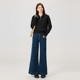 Quick Fish Zipper Half-Open Collar Sweater for Women 2025 Spring New Versatile Simple Comfort Korean Slim Sweater