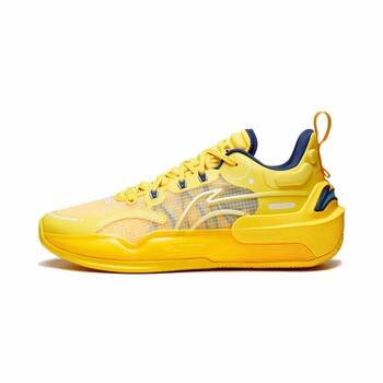 Li Ning ເກີບບ້ວງຜູ້ຊາຍ handsome TEAM summer low-top breathable shock-absorbing ເກີບກິລາການປະຕິບັດ ABPT039