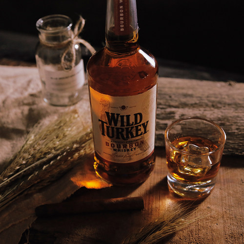 美国原装进口Wild Turkey 81 proof威凤凰81波本威士忌750ml洋酒 - 图1