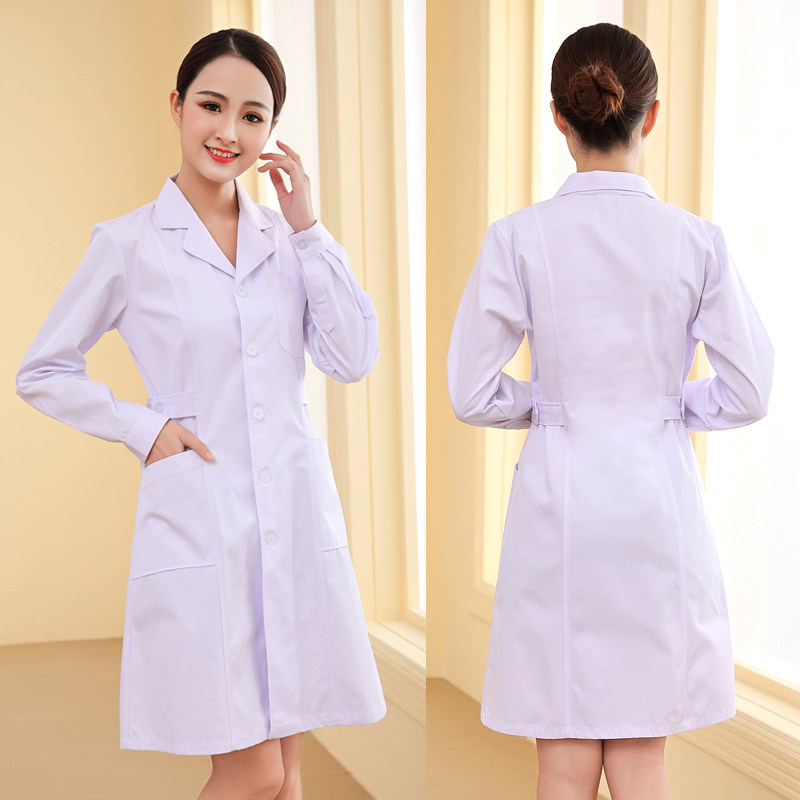 长袖薄款短袖实验室大学生白大褂 drrmvv淡摹医护制服