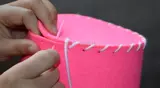 Флисовая шапка из нетканого материала, игрушка для раннего возраста, DIY, художественное произведение
