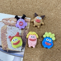 5 loaded with large sausage mouth Ugly Eva nail cork Felt Plate Message Painting Nail Office Stationery Classroom Board Newspaper