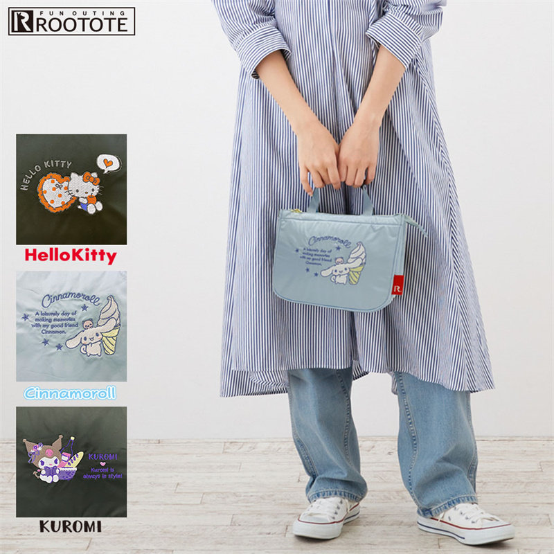 日系新款三丽鸥小巧手提袋少女心刺绣可爱手拎包卡通时尚小方包潮,淘宝优惠券,粉丝福利购,淘宝优惠卷