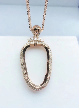 吊坠空托碧玉石代选图起板单独