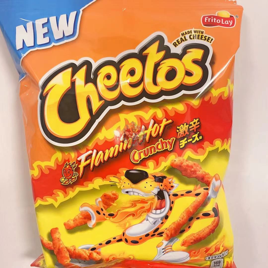 日本本土零食 CHEETOS/奇多 BBQ烤肉味香辣奶酪味膨化食品 - 图2