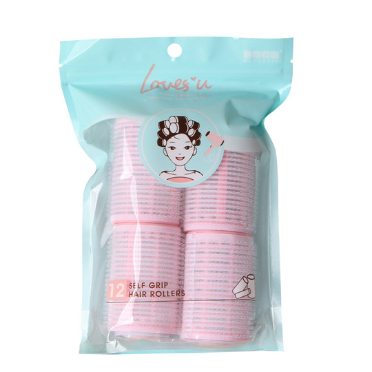 Hair root fluffy clip artifact for children with large, medium and small air bangs, short hair, styling hair curlers, curling barrel