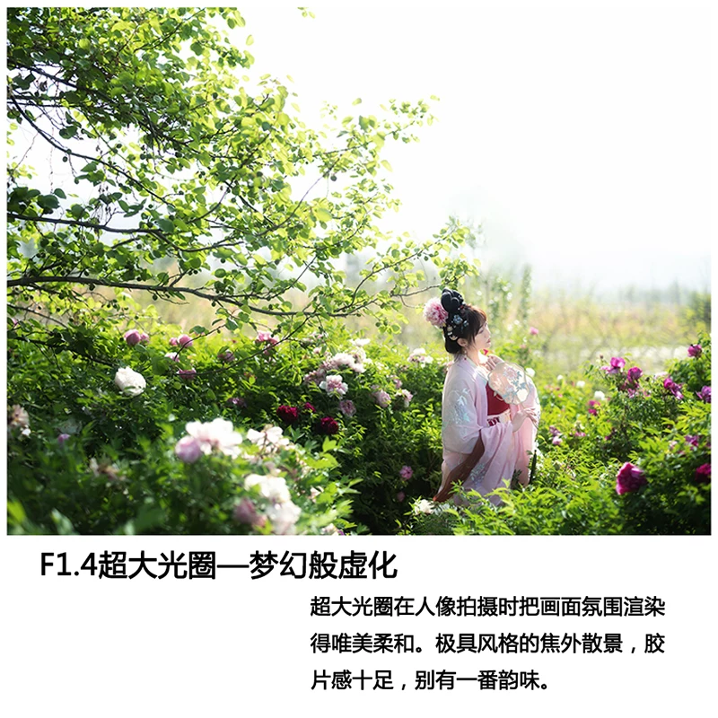 Zhongyi Optical 65mm F1.4 Middle Format Large Holding Manual Mester is suitable for Fuji GFX Hasu XCD