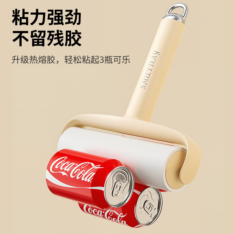粘毛器滚筒床上除毛发清理神器黏衣服头发强力滚刷吸猫毛可撕卷纸 - 图1