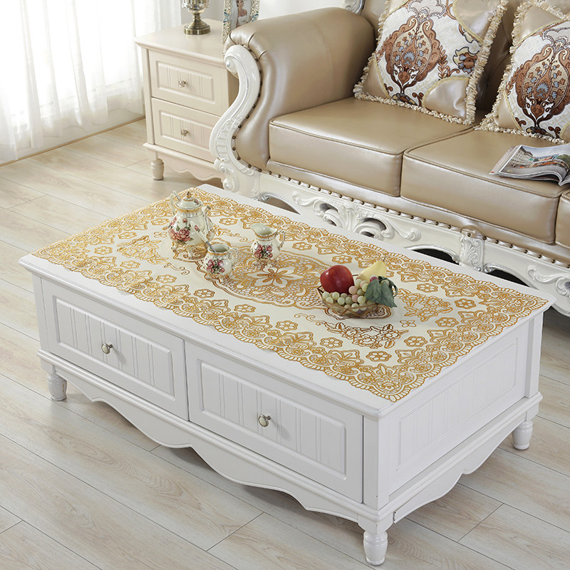 镂空烫金餐垫包邮蕾丝椭圆形餐桌布PVC茶几垫防油防水软垫子免洗,淘宝优惠券,粉丝福利购,淘宝优惠卷