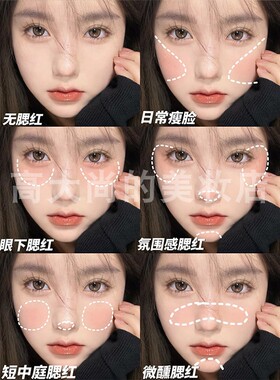 foreverkey腮红膏泥腮紫