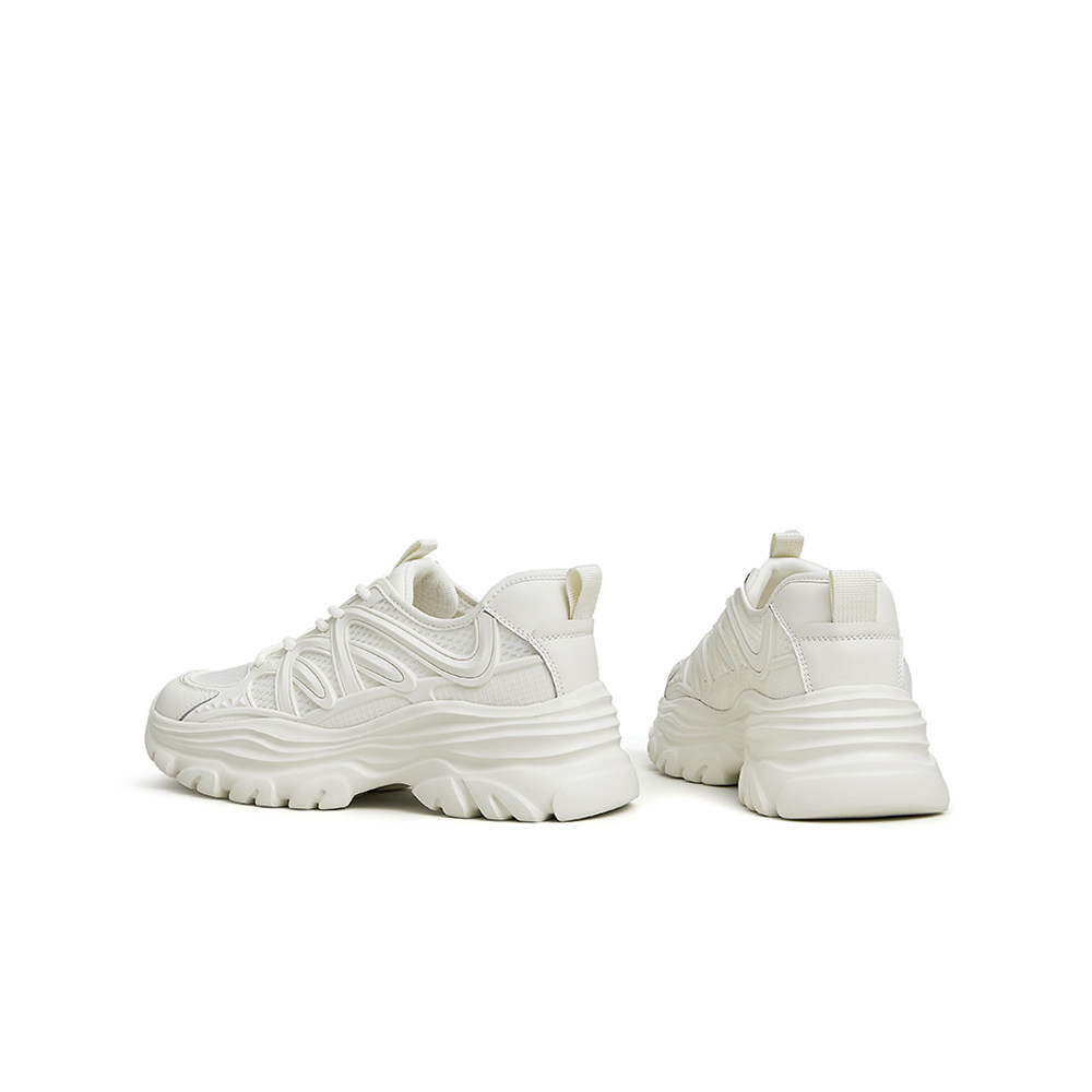 天美意百搭网面老爹厚底女夏休闲鞋 天美意teenmix时尚休闲鞋