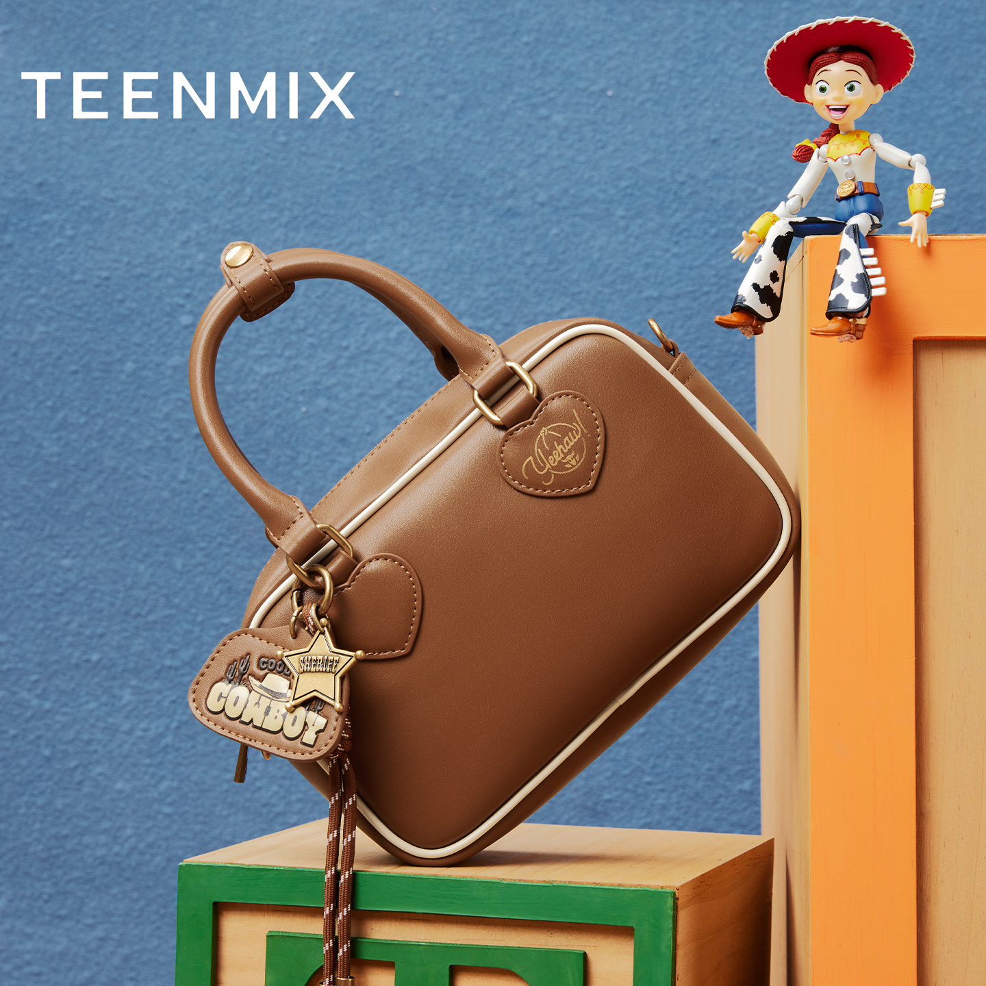 天美意玩具总动员联名时尚腋下包手提包女单肩斜挎包2025秋季新款,淘宝优惠券,粉丝福利购,淘宝优惠卷