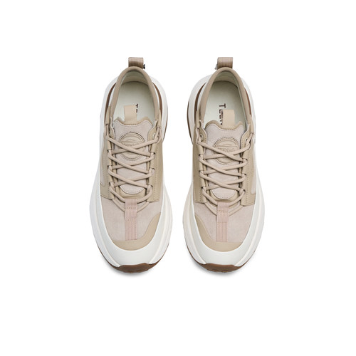 天美意冬新款商场同款时尚休闲潮流系带男老爹鞋3TD01DM4 - 图1