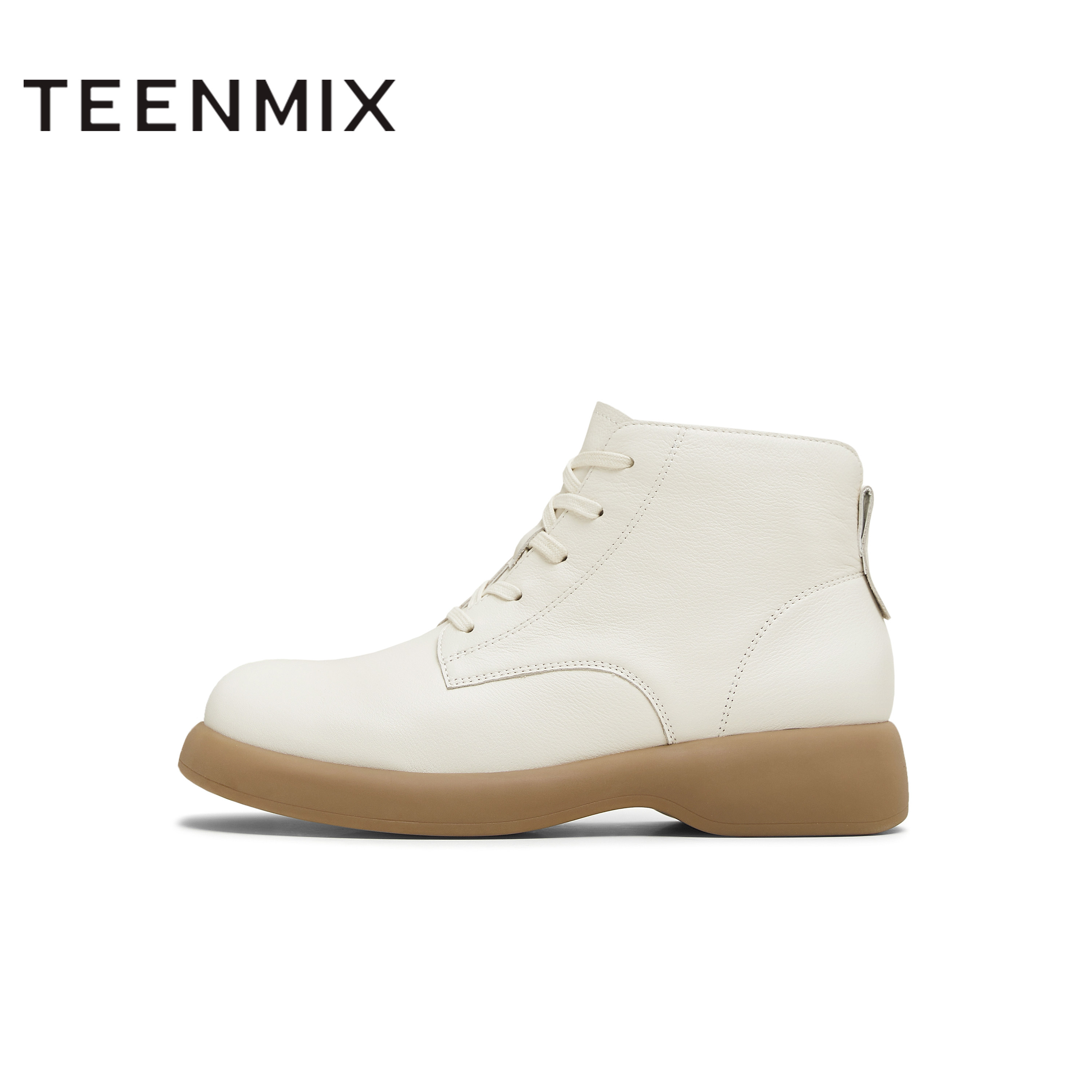 天美意复古厚底英伦马丁靴女鞋子休闲短靴皮靴时装靴2025冬季新款,淘宝优惠券,粉丝福利购,淘宝优惠卷