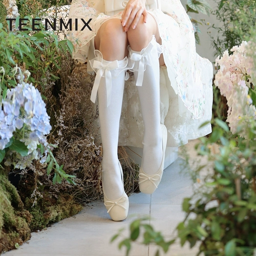 Обувь с бантиком для кожаной обуви, мягкая подошва