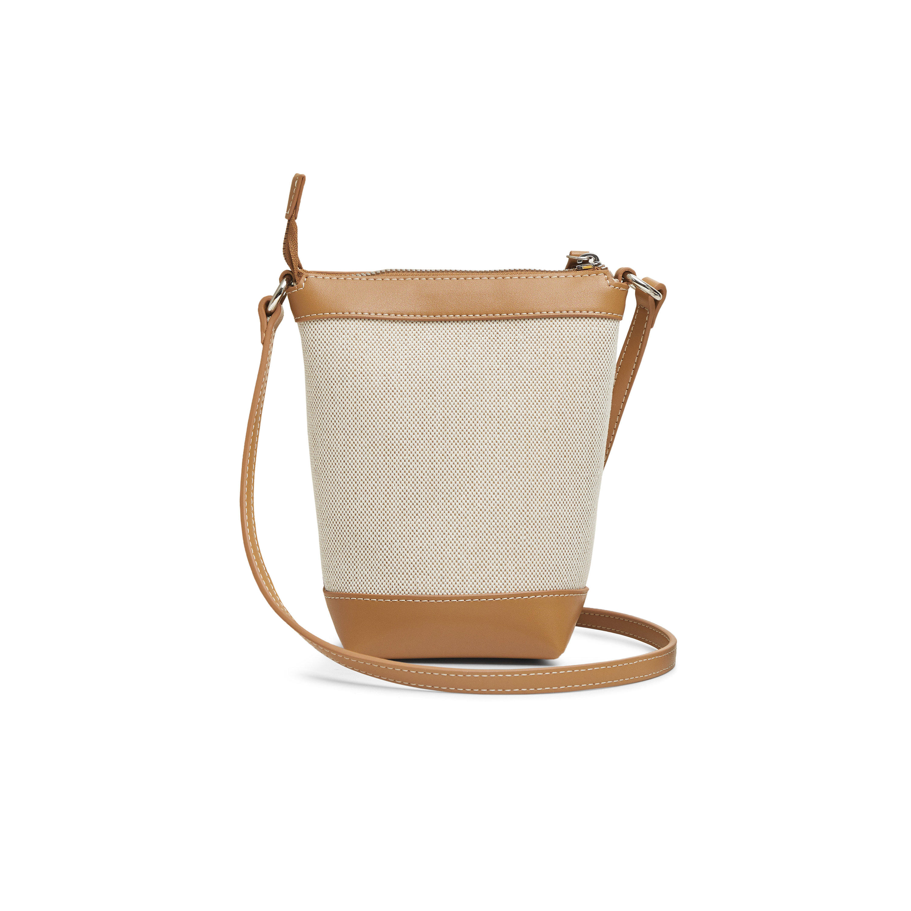 天美意简约时尚包包女休闲水桶包单肩斜挎包2025冬季新款X3182DX5 - 图2